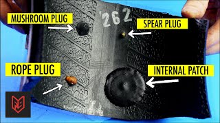 This Tire Plug Can Kill You – How to Best Fix a Flat [upl. by Adnot440]