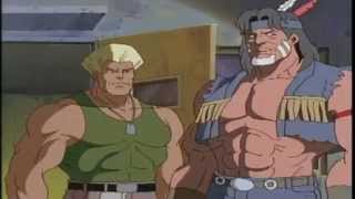 Guile Vs Sawada  Street Fighter Cartoon [upl. by Regdor991]