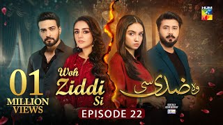 Woh Ziddi Si  Episode 22  16th Nov 2024  Aina Asif amp Shazeal Shaukat  SIA BEAUTY CREAM  HUM TV [upl. by Haggai]