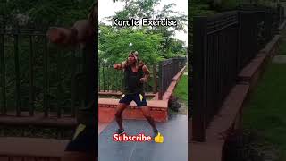 Karate Exercise By CRPF Physical Trainer viralvideo reels army viralshorts karate fitness [upl. by Fidelis548]