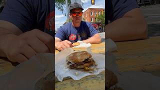 Unboxing Burgers Krazy Jim’s Blimpy Burger in Ann Arbor annarbor burger hamburger foodie [upl. by Relyuhcs229]