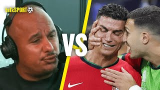 Gabby Agbonlahor INSISTS Ronaldo Is HOLDING PORTUGAL BACK After Missed Penalty Against Slovenia 😳🔥 [upl. by Rina]