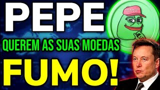 🚨PEPE COIN  CUIDADO ESTÃO QUERENDO AS SUAS MOEDAS [upl. by Ytomit213]