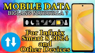 PAANO IBALIK ANG NAWALANG MOBILE DATA CONNECTION INFINIX PHONE MO  100 LEGIT [upl. by Cesya347]