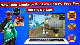 2024New Nox Player Best Emulator For Low End PC Free Fire OB43 New Update [upl. by Trev]