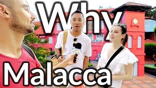 🇲🇾 Foreign Tourists Talk About Malacca Why Do People Like Malacca Malaysia [upl. by Wilburn]