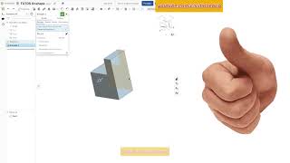 onshape linear extrusion prismatique [upl. by Hamachi67]