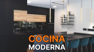 ESPECTACULAR diseño de COCINA MODERNA 👨‍🍳🍳 [upl. by Eerolam760]