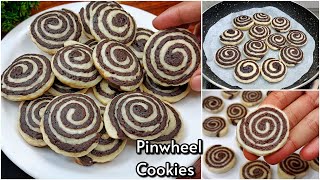 Pinwheel Cookies Recipe  New Recipe  Eggless Cookies Recipe  Without Oven Cookies Recipe [upl. by Dorrie538]