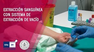 EXTRACCIÓN SANGUÍNEA CON SISTEMA DE EXTRACCIÓN DE VACÍO [upl. by Ysor816]