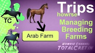 Managing Breeding Farms  Howrse Trips [upl. by Einafets]