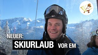 Vor der EM nochmal abschalten Manuel Neuer macht Skiurlaub [upl. by Bernadette]