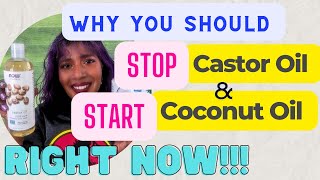 Using Head to Toe  CASTOR OIL Vs COCONUT OIL  Which is better [upl. by Eatnwahs]