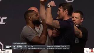 All Things  Woodley vs Till  UFC 25th Anniversary Press Conference [upl. by Yevoc]