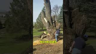 300YearOld Tree Cut Down treefelling cuttingdowntrees logging [upl. by Hacker135]