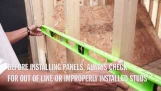 How to Install OSB Wall Sheathing or Panels [upl. by Tamsky]