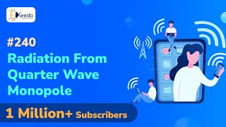 Radiation from Quarter Wave Monopole or Half Wave Dipole  Electromagnetic Radiation and Antennas [upl. by Tiphanie]