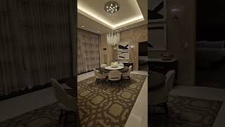 Crockfords Las Vegas One Bed Entertainment Suite luxury lasvegas hilton lxr [upl. by Arocet]