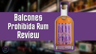 Balcones Prohibida Peated Texas Rum Review [upl. by Amand56]