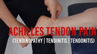 Exercices pour la douleur du tendon dAchille Tendinopathie  Tendinite  Tendinite [upl. by Herold797]