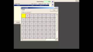810 Tafels bewerken op touchscreenkassa DEMO SharpMplusKassanl [upl. by Mannes]