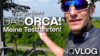 Das neue Orbea Orca 2024 M35i Shimano 105 Di2 Testfahrt alle Details Review iqvlog [upl. by Gretna]