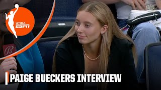 Paige Bueckers speaks on exteammates in the WNBA the Olympics amp more  WNBA on ESPN [upl. by Vikky]