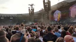 The Scientist  Coldplay Hampden Scotland June 7th 2016 [upl. by Nanahs422]