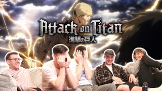 Absolutely SpeechlessAnime HATERS Watch Attack on Titan 2x6  quotWarriorquot ReactionReview [upl. by Ryley]