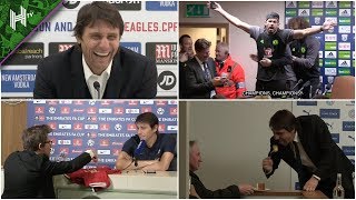 Antonio Conte’s funniest Chelsea moments  Press conference compilation [upl. by Winebaum]