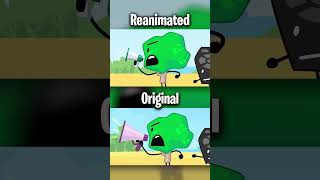 TPOT 1 Reanimated COMPARISON ⚡ bfdi objectshow animation shorts [upl. by Alida747]