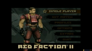 Red Faction 2 gameplay PC Game 2002 [upl. by Trammel]