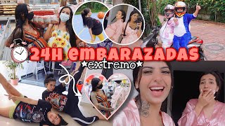 🤰🏻🔥24H EMBARAZADA CON MI HERMANA extremo  Sofi Muñoz [upl. by Ecirahs]