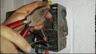 220 Volt Outlet Install [upl. by Afesoj749]