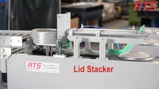 automatic lid stacker [upl. by Volnay539]