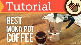 How to Make Moka Pot Coffee amp Espresso  The BEST Way Tutorial [upl. by Eneladgam]