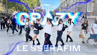 KPOP IN PUBLIC  LE SSERAFIM 르세라핌 CRAZY – With Special clip Dance cover By Station Ver [upl. by Enilaf]