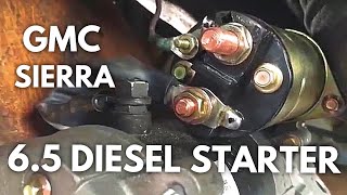 65 TURBO DIESEL STARTER K1500K2500K3500C1500 C2500 C3500 [upl. by Eirojam491]