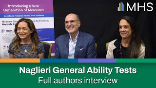 Naglieri General Ability Tests Author Full Interview [upl. by Anihsat189]