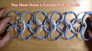 Chainmaille European 41 Tutorial [upl. by Tan]