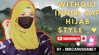 Without inner cap amp full coverage chiffon hijab style hijab tutorial by rushaney [upl. by Anah472]