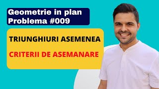 Problemă rezolvată Aflarea laturilor folosind triunghiuri asemenea Criterii de asemanare [upl. by Kaylil167]