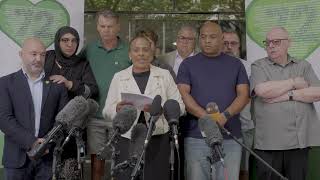 Grenfell United Live Response to the Grenfell Phase 2 Inquiry Report Publication [upl. by Ettener]