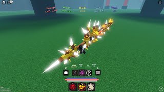 Dusk Slayer Candy Corn T1 T4 Showcase And Build l Roblox Critical Legends [upl. by Orgel282]