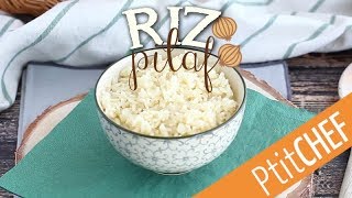 Recette de riz pilaf  Ptitchefcom [upl. by Nednil632]