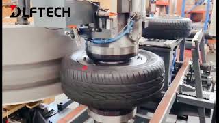 Tire uniformity testing machine [upl. by Celestyna142]