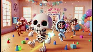 quotBony Beats  Chumbala Cachumbala Skeleton Dance  Cartoon Nursery Rhymes Songs [upl. by Cissie]