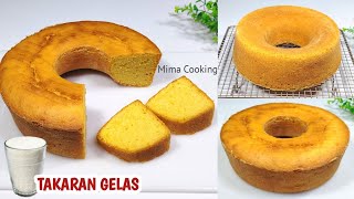 LEMBUT MOIST DAN WANGI BANGET RESEP BOLU TAPE PANGGANG TAKARAN GELAS [upl. by Yelnek]