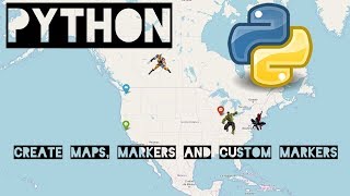 Python  Create Maps with Folium and Leaflet [upl. by Errick]