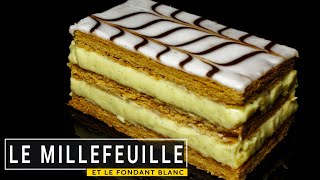 Le millefeuille en bonus  la recette du fondant [upl. by Ahsemal167]